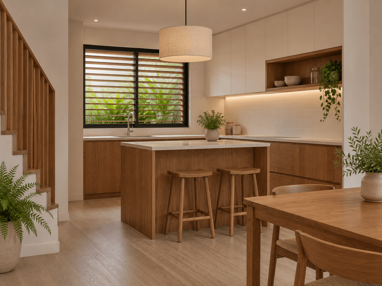 Ovie architectural visualization exploring material